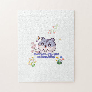 Süßes ästhetisches Hamster-Jigsaw-Puzzle