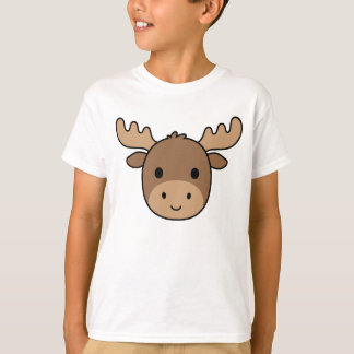 Süßes Baby-Elch-Gesicht T-Shirt