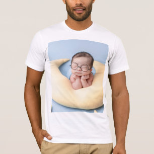 Süßes Baby-Foto-T-Shirt T-Shirt
