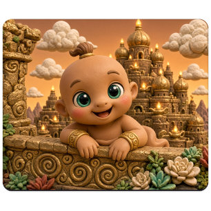 Süßes Baby-Genie, Mythisch Mousepad