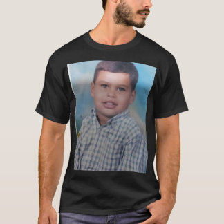 Süßes Baby lächelnd Natürliches Foto Kinder Design T-Shirt