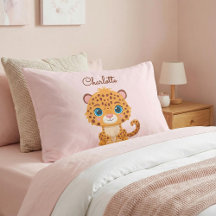 Süßes Baby-Leopard-Safari-Tier für Kinder
