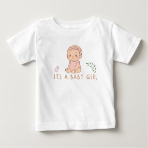 Süßes Baby-Mädchen T-Shirt – Weich & Stylisch
