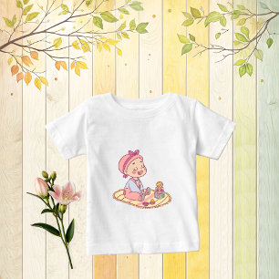 Süßes Baby-Motiv Baby T-shirt