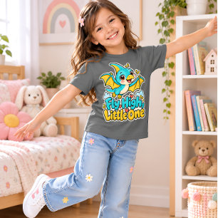 Süßes Baby Pterodactylus Flieg Hoch Kleines Kids T-Shirt