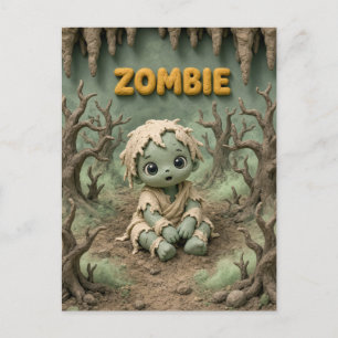 Süßes Baby-Zombie, Mythisch Postkarte