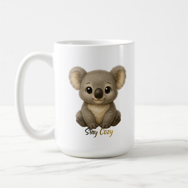 Süßes Babykoala Kaffeetasse (Links)