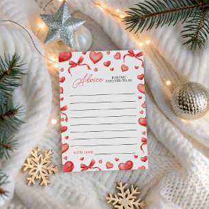 Süßes Babyparty-Ratgeber-Karte Einladung