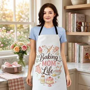 Süßes Backen Mutti Leben Schürze