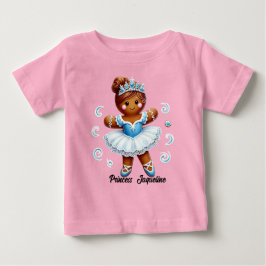 süßes Ballerina-Lebkuchen-Mädchen T-Shirt