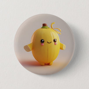 Süßes Bananenbaby Button