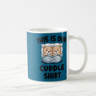 Süßes Bärenpaar Das ist unser Kuscheln Kaffeetasse