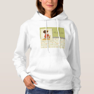Süßes betendes Mädchen Danke Gott Hoodie