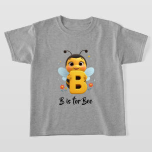 Süßes Bienen-Kinder-T-Shirt   B ist für Biene Alph T-Shirt