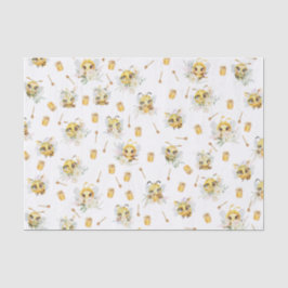 Süßes Bienengeschenk Seidenpapier