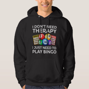 Süßes Bingo für Männer Frauen Casino Glücksspiel B Hoodie