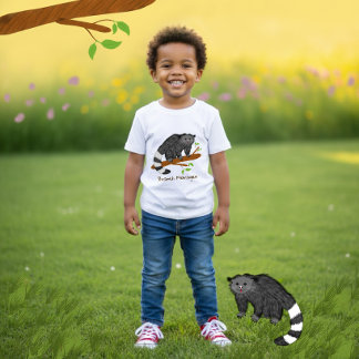 Süßes Binturong-Kinder-T-Shirt Baby T-shirt