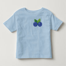 Süßes Blaubeerdesign