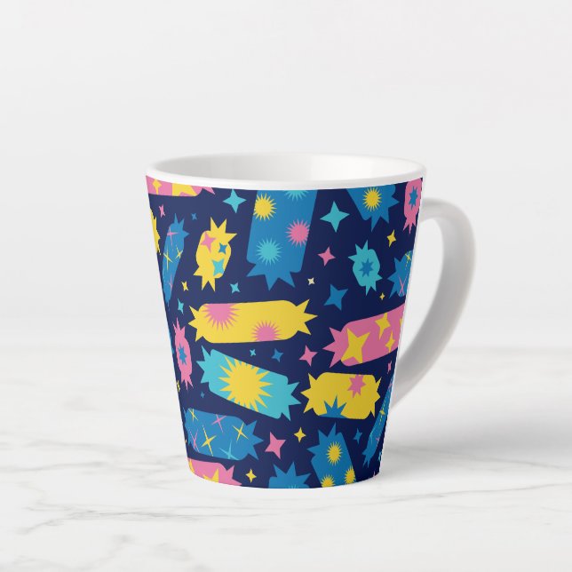 Süßes Bonbons. Milchtasse (Rechte Ecke)