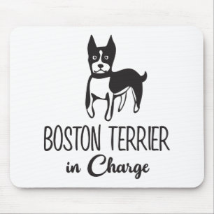 Süßes Boston-Terrier-Geschenk Welpen-Hund Liebhabe Mousepad