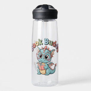 Süßes Buch Buddy Lesedrache Wasserflasche Trinkflasche