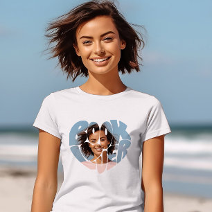 Süßes Buchliebhaber individuell Foto T-Shirt