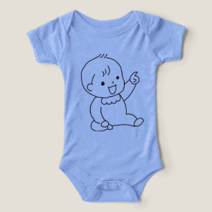 Süßes Cartoon-Baby-T-Shirt