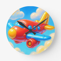 Süßes Cartoon-Flugzeug