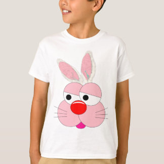 Süßes Cartoon-Hasen-Grafik-T-Shirt - Springe zur A T-Shirt