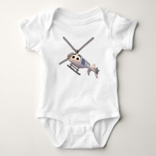 Süßes Cartoon-Hubschrauber-Baby-Body Baby Strampler