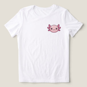 *Süßes Chibi-Axolotl-T-Shirt. Tri-Blend Shirt