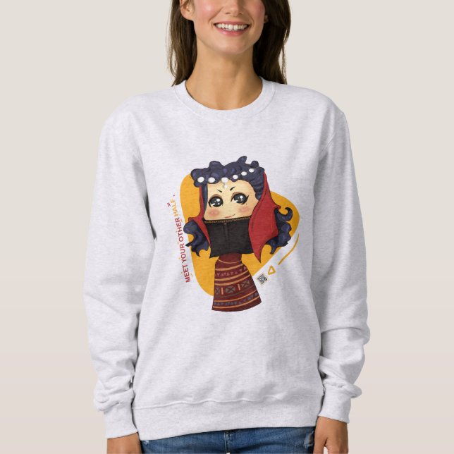 süßes Chibi  Sweatshirt (Vorderseite)