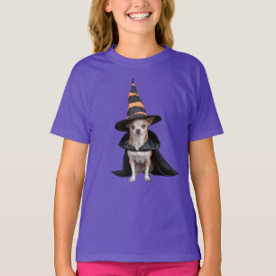Süßes Chihuahua-Hexen-Kinder-T-Shirt T-Shirt