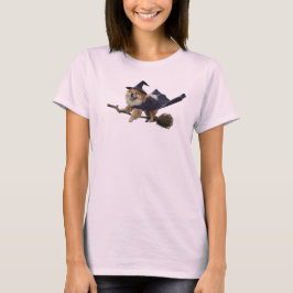 Süßes Chow-Chow-Hexe-T-Shirt T-Shirt