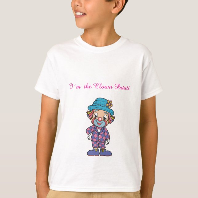 Süßes Clown-T-Shirt T-Shirt (Vorderseite)