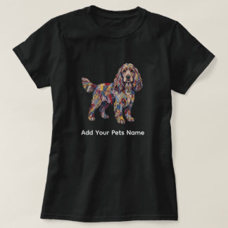 Süßes Cocker Spaniel Hund Design T-Shirt