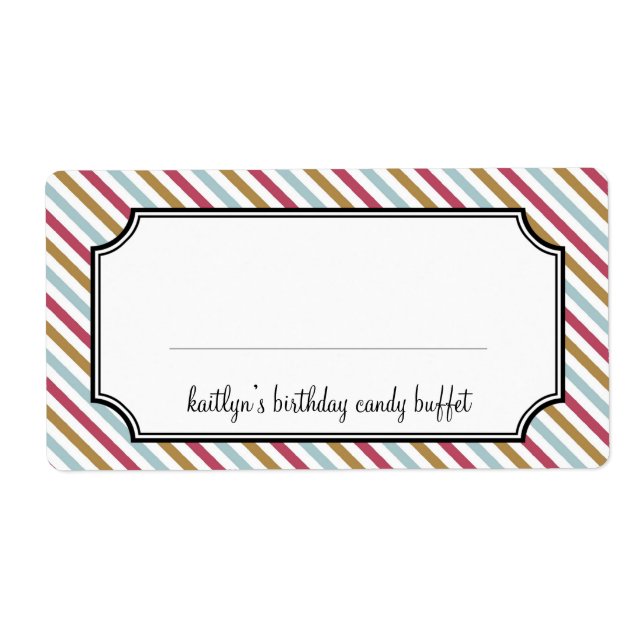 Süßes Cocktailbuffet (Vorne)