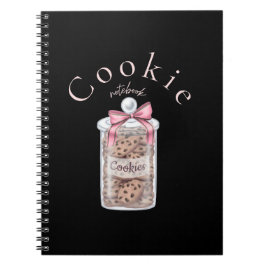 Süßes Cookie-Rezept-Notizbuch für Cookie-Liebhaber Notizblock