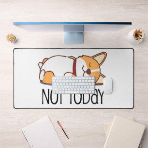 Süßes Corgi-Geschenk Lustiger Hundebesitzer Nicht Schreibtischunterlage