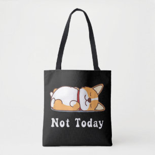 Süßes Corgi-Geschenk Lustiger Hundeliebhaber Nicht Tasche