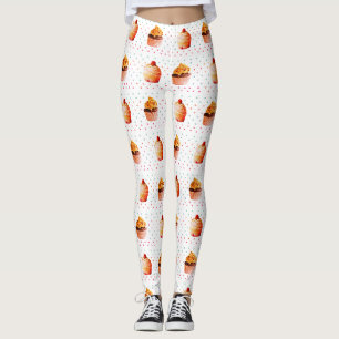 Süßes Cupcakes Custom Leggings