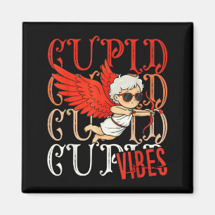 Süßes Cupid-Valentinsdesign für Paare, Kinder, Fra Magnet