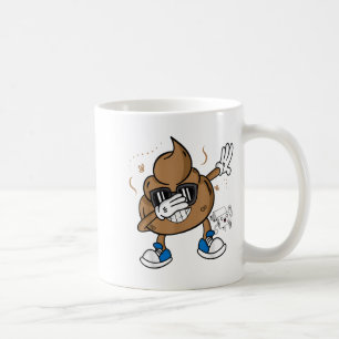 Süßes Dabbing-Kot-Shirt - Lustiges Emoticon Ich Ha Kaffeetasse