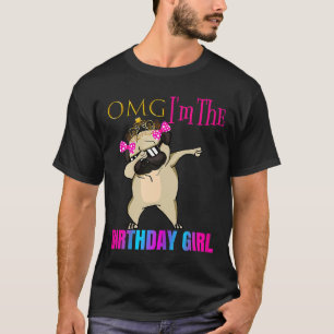 Süßes Dabbing-Mops-Mädchen-Party-Outfit Klassisch T-Shirt