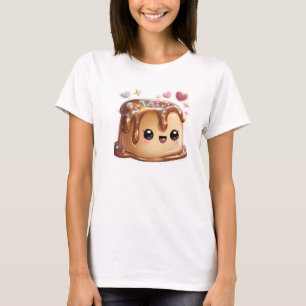 Süßes Dessert Grafik Weißes T-Shirt