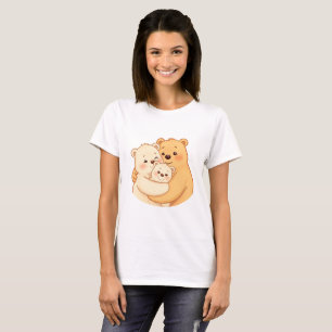 Süßes dickes Katz-Shirt für Frauen Lustiges Tierge T-Shirt