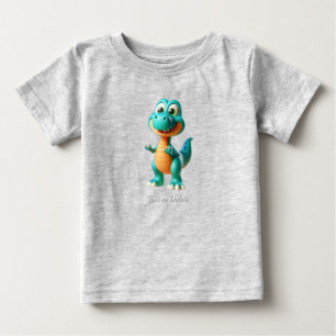Süßes Dinosaurier-Baby-T-Shirt Baby T-shirt