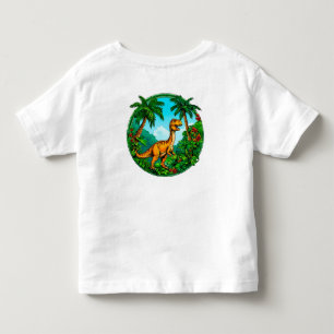 🦖 Süßes Dinosaurier-Dschungel-Abenteuer-Geschenk  Kleinkind T-shirt