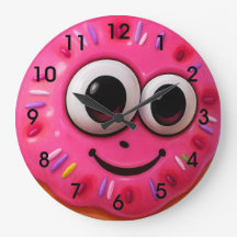 Süßes Donut-Gesicht Kinder-Design