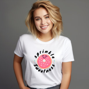 Süßes Donut-Sprinkle-Sweetness-T-Shirt T-Shirt